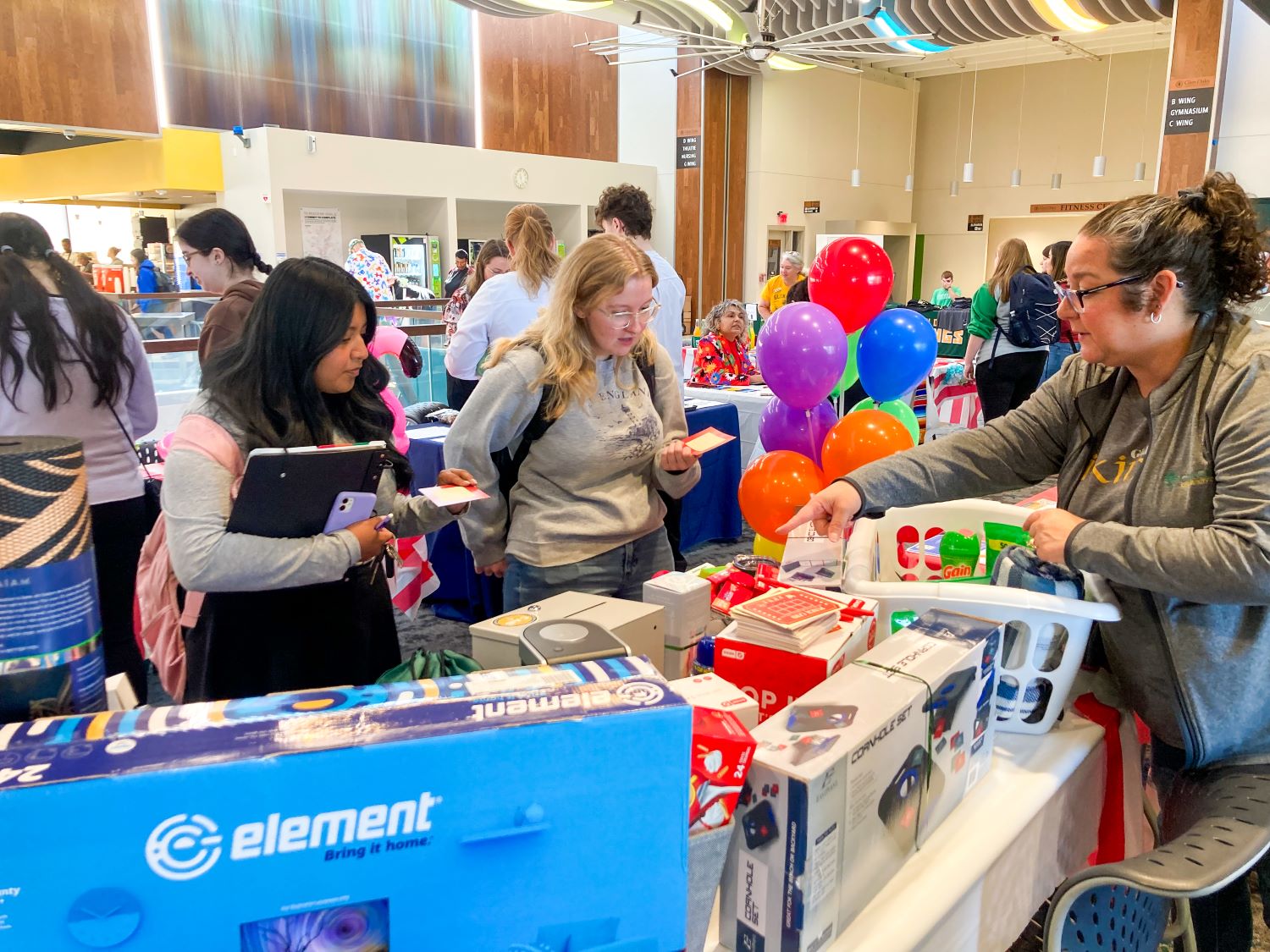 Students at Oaksfest