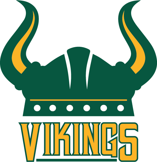 New Vikings logo (green & yellow)